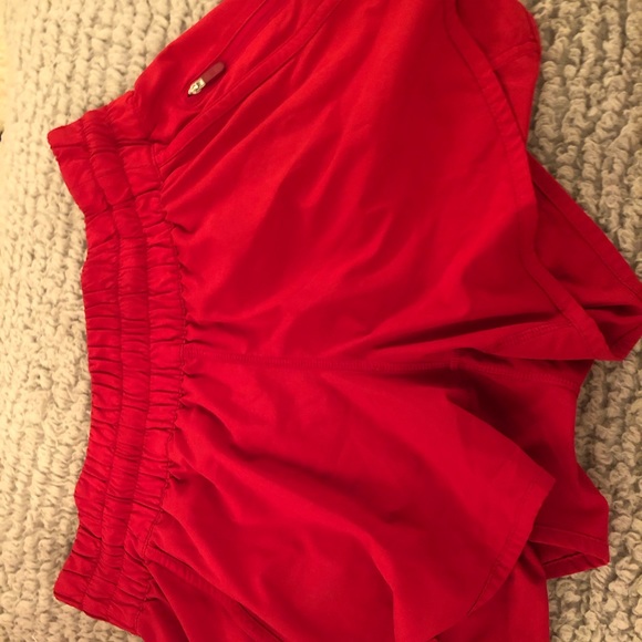 lululemon athletica Pants - True red size 8 lululemon shorts